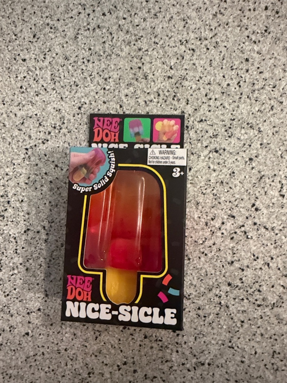 Nice-Sicle Popsicle Toy - Red & Yellow